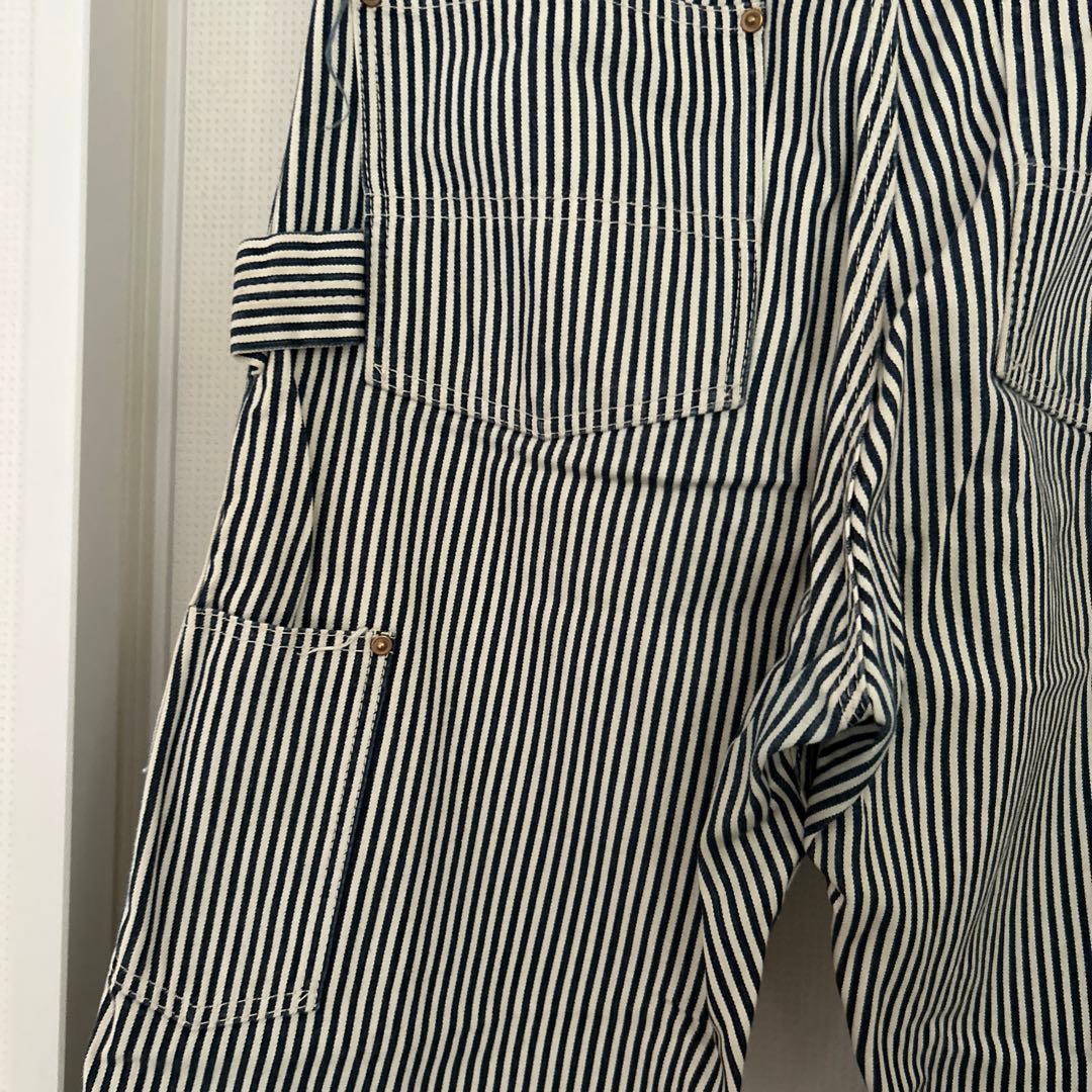 8hour union ペインターパンツ　マッコイ　ヒッコリー