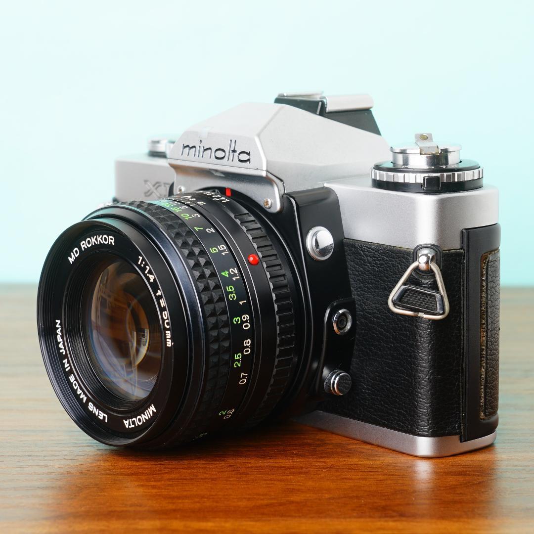 完動品◎ミノルタ XD 50mm f1.4 フィルムカメラ 38/04