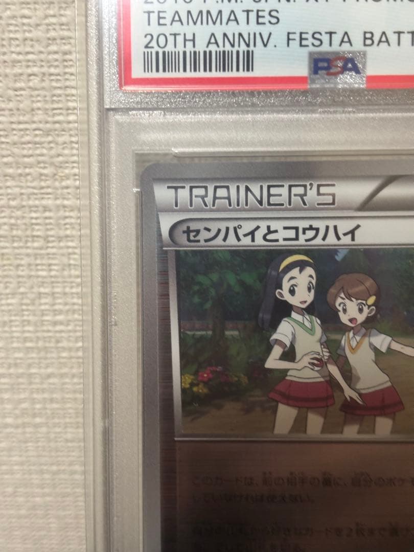【PSA10】ポケモンカード センパイとコウハイ 20th プロモ XY-P