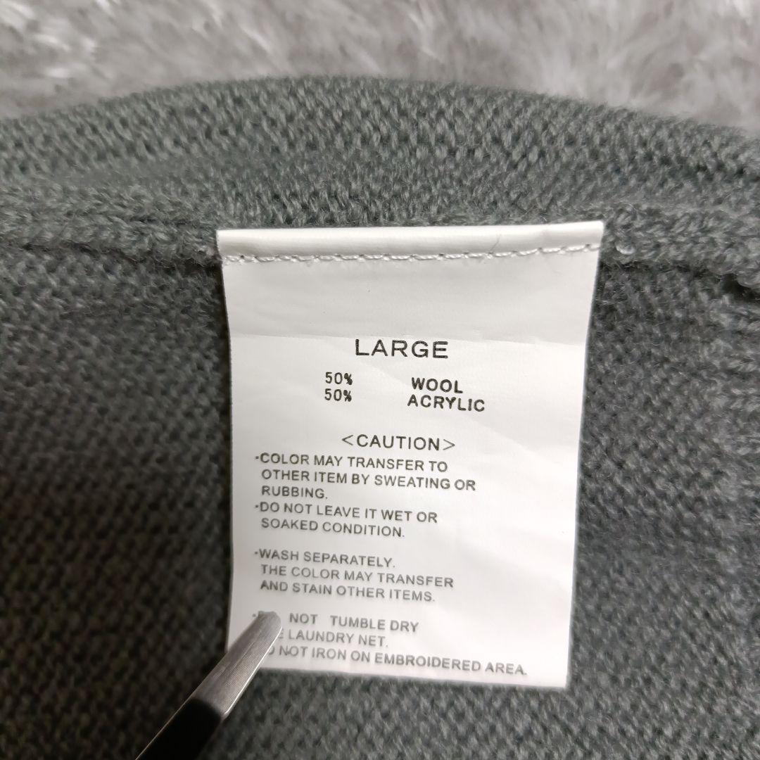 stussy ロゴ ニットセーター