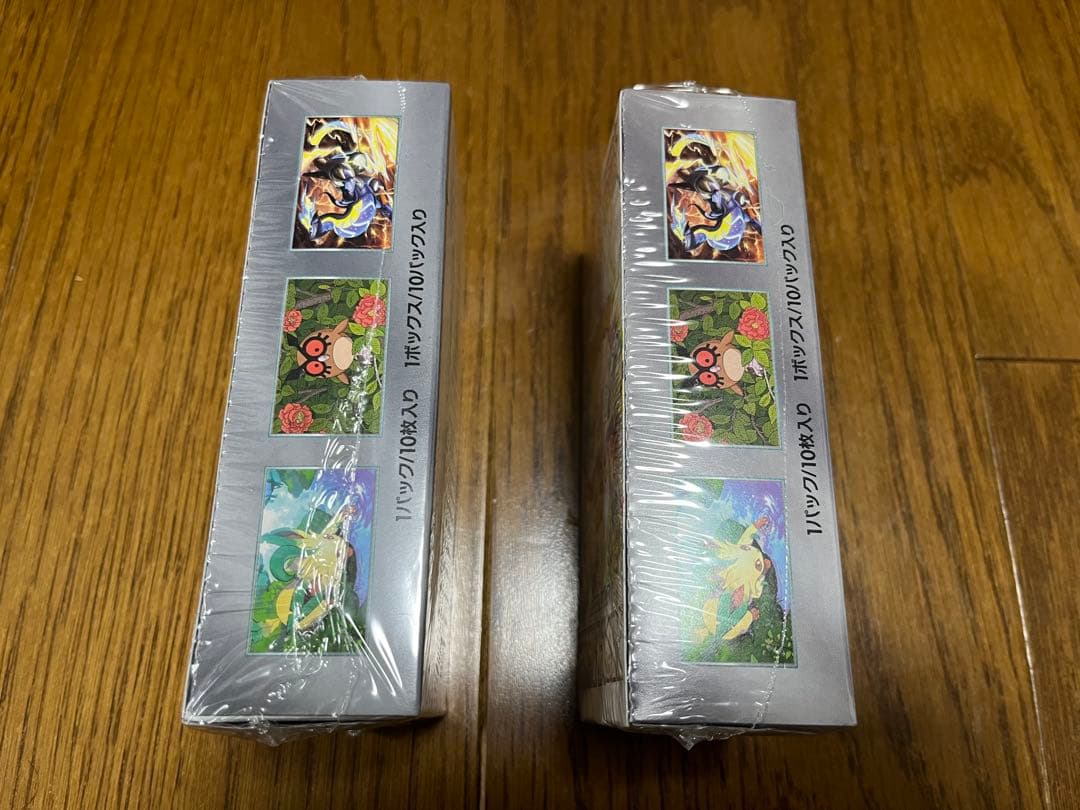 早い者勝ち　新品未開封　テラスタルフェス シュリンク付2BOX ポケモンカード