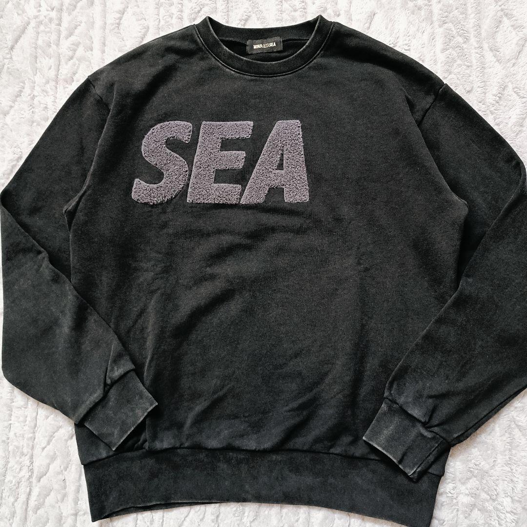 WIND AND SEA トレーナー スウェット ブラック M