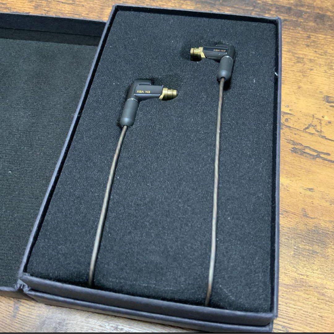 SONY XBA-N3 イヤホン 箱・ケーブル・イヤピース付 中古 美品