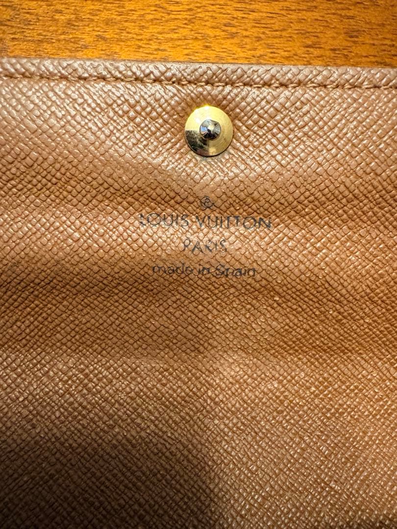 Louis Vuitton モノグラム ポルトフォイユ サラ財布(箱付き正規品)