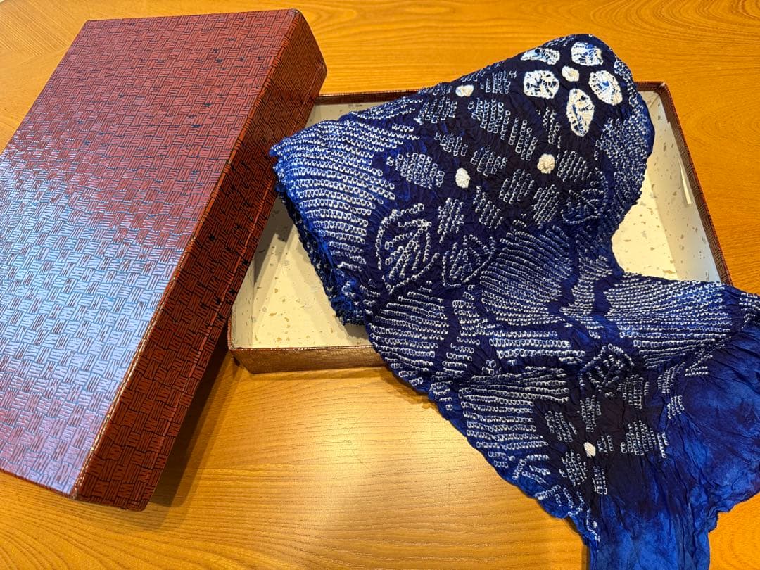 高級絞り浴衣反物