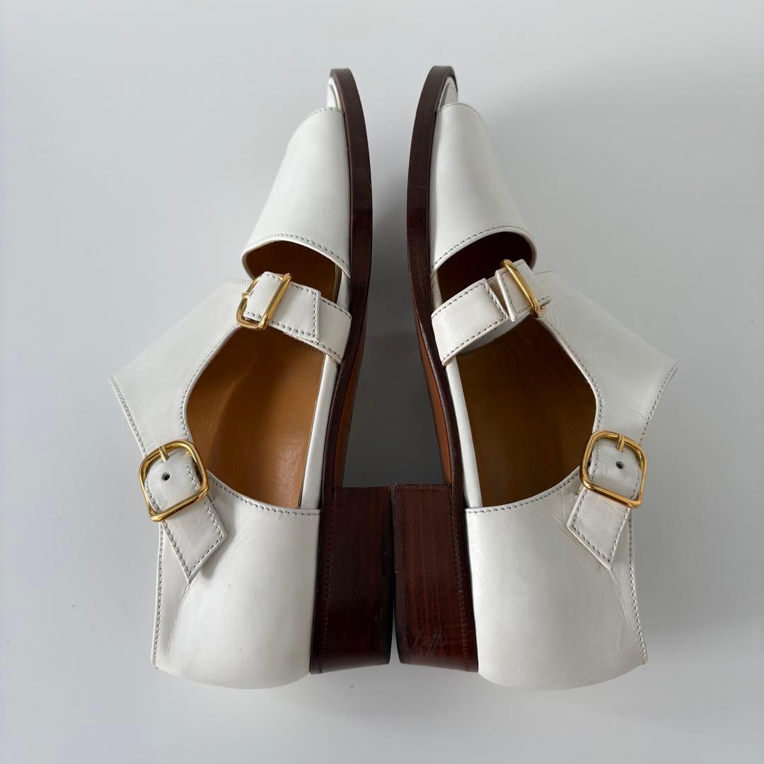 HERMES エルメス ストラップ サンダル 36 ハーフ