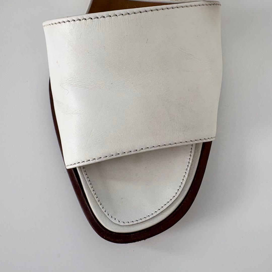 HERMES エルメス ストラップ サンダル 36 ハーフ