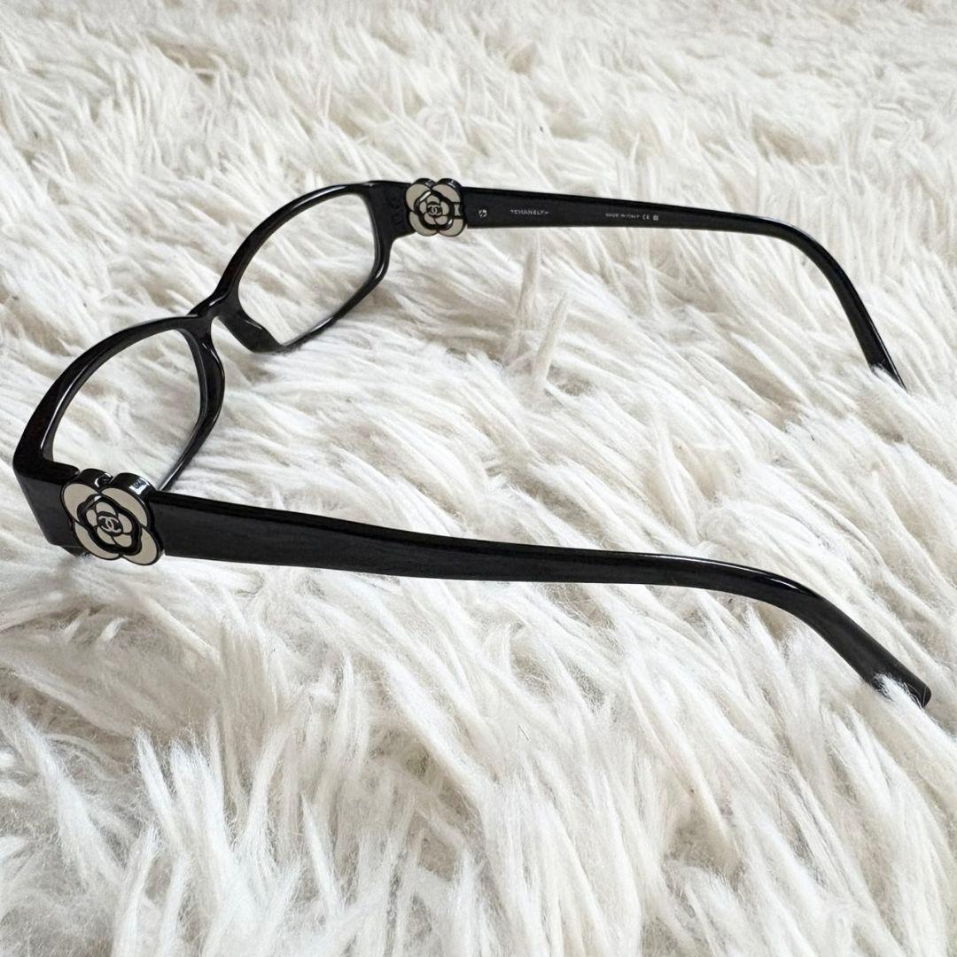美品 シャネル メガネ 3131 ココマーク カメリア　ケース付き
