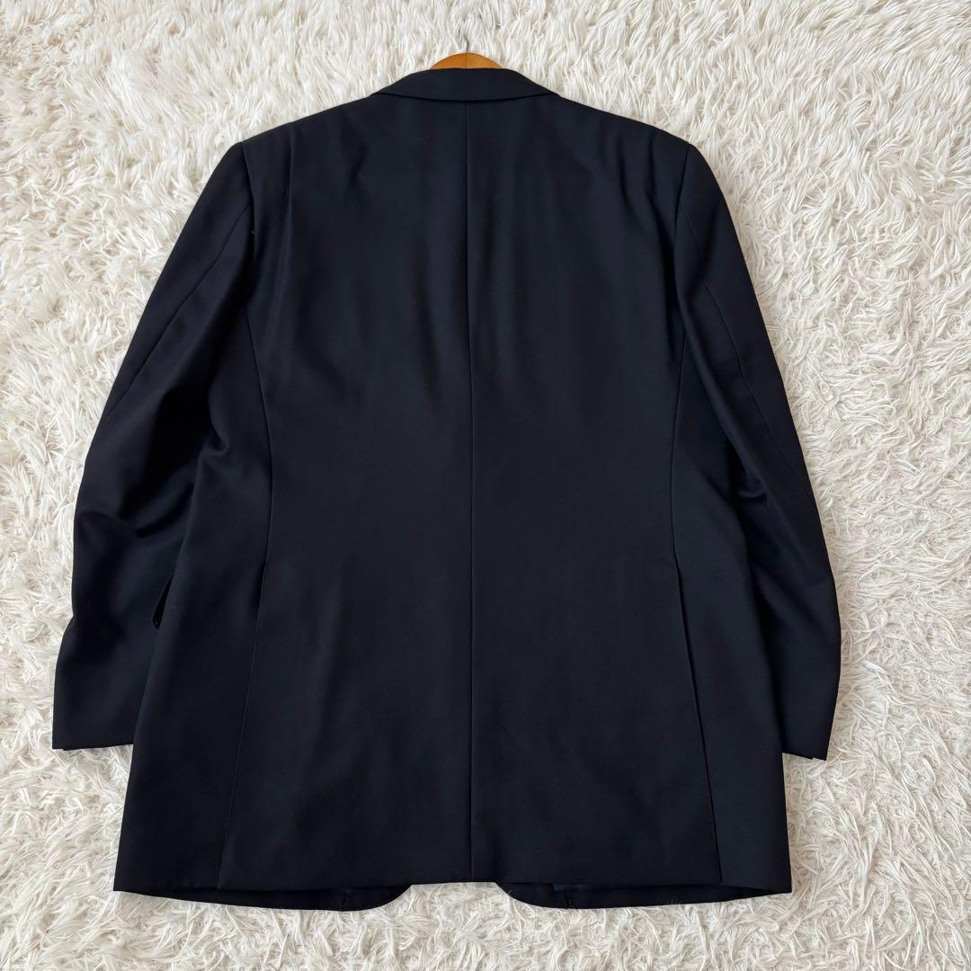 美品✨バーバリー 紺ブレ ホースロゴ テーラードジャケット 金ボタン ネイビー