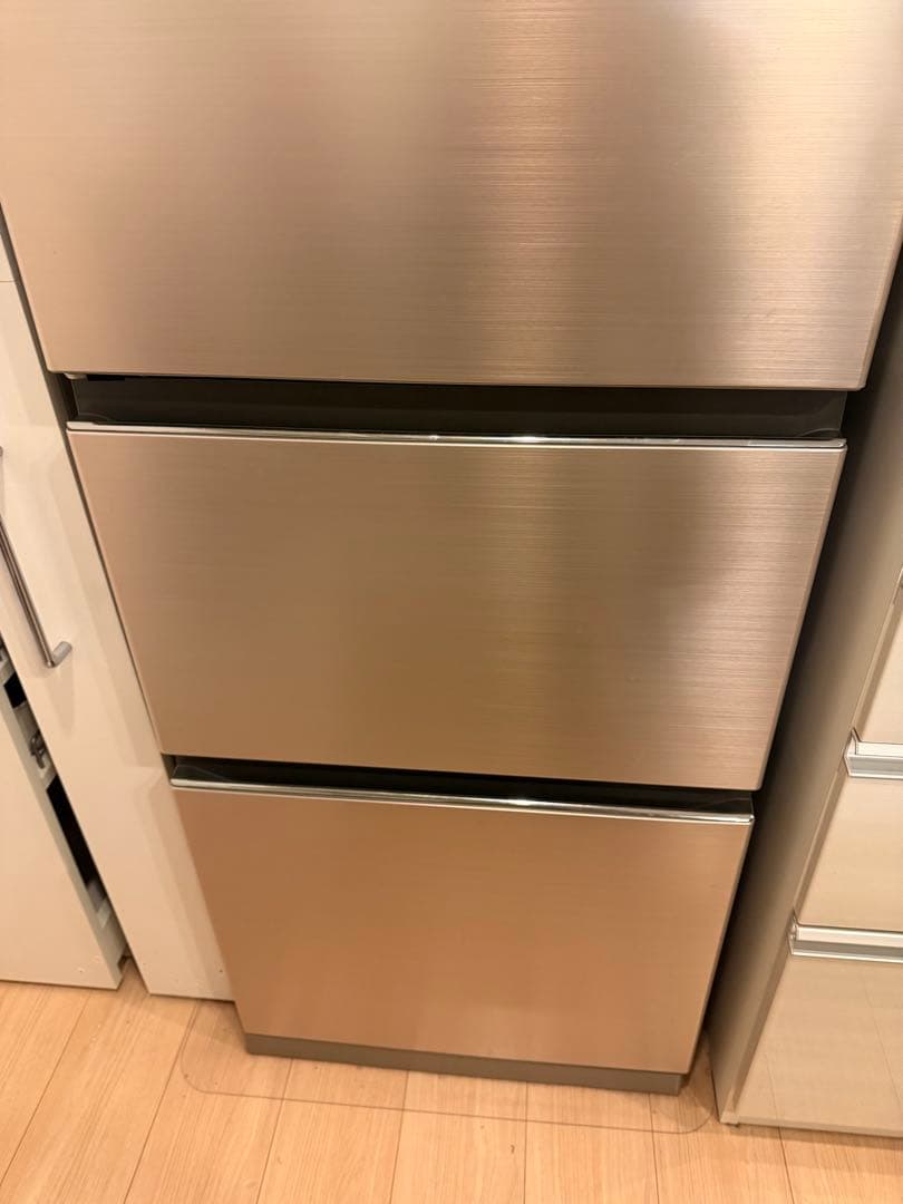 20年製 日立 315L 3ドア 冷蔵庫 R-V32KVL(N) 左開き