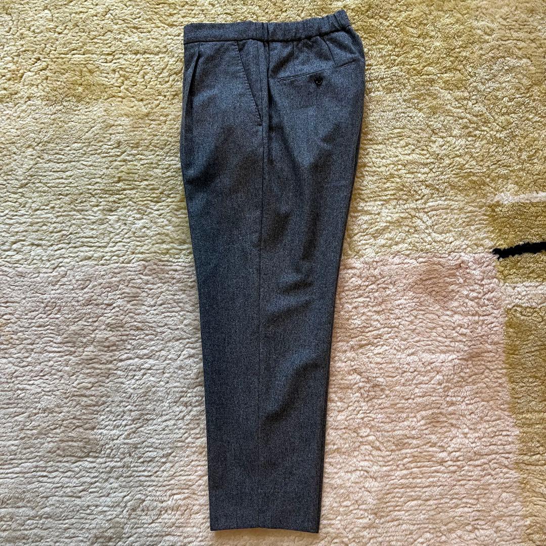 定価35,200円 SOVEREIGN ウール フランネル イージーパンツ