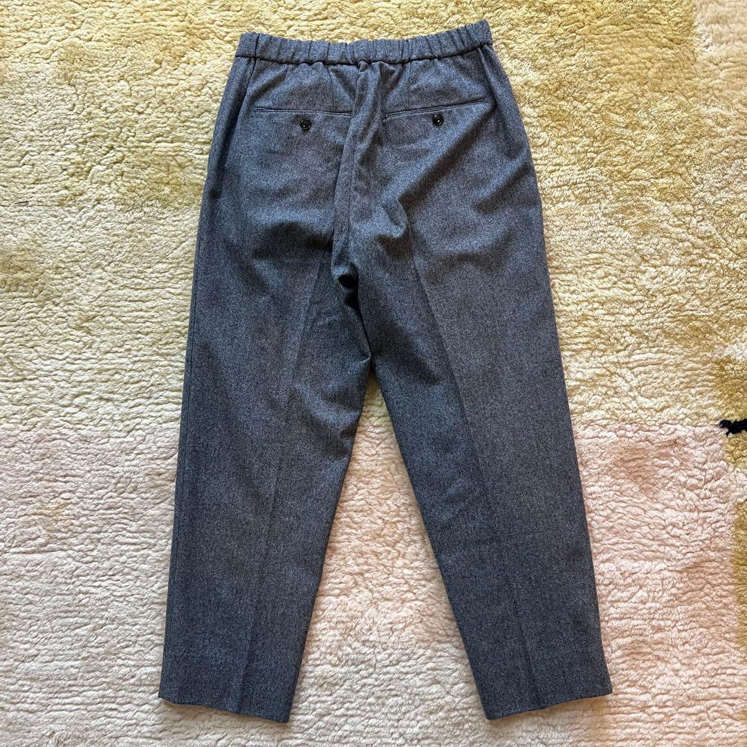 定価35,200円 SOVEREIGN ウール フランネル イージーパンツ