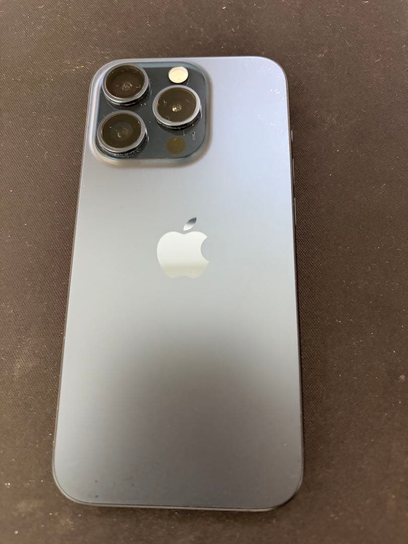 iPhone 15 Pro 128GB ブルーチタニウムSIMフリー　ジャンク品