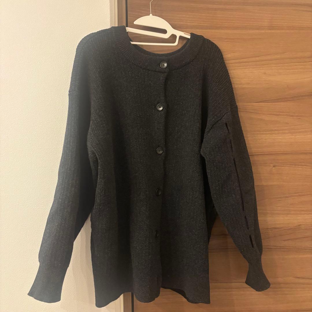 【CLANE】W FACE COLOR MIX HOLE SLEEVE C/D