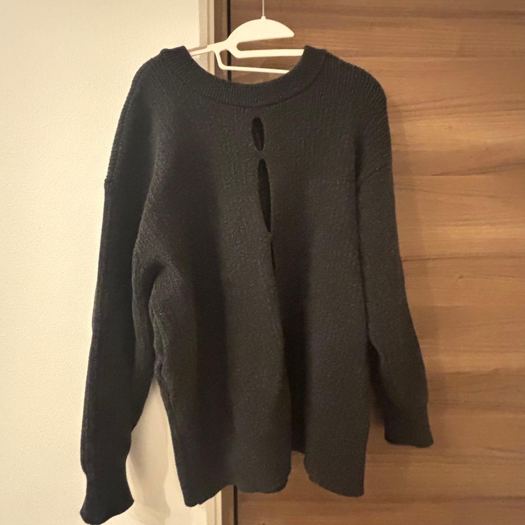 【CLANE】W FACE COLOR MIX HOLE SLEEVE C/D