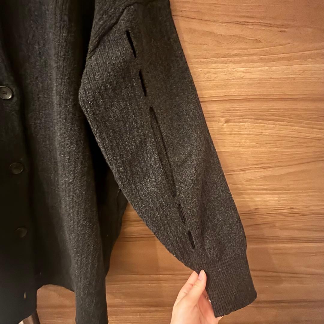 【CLANE】W FACE COLOR MIX HOLE SLEEVE C/D