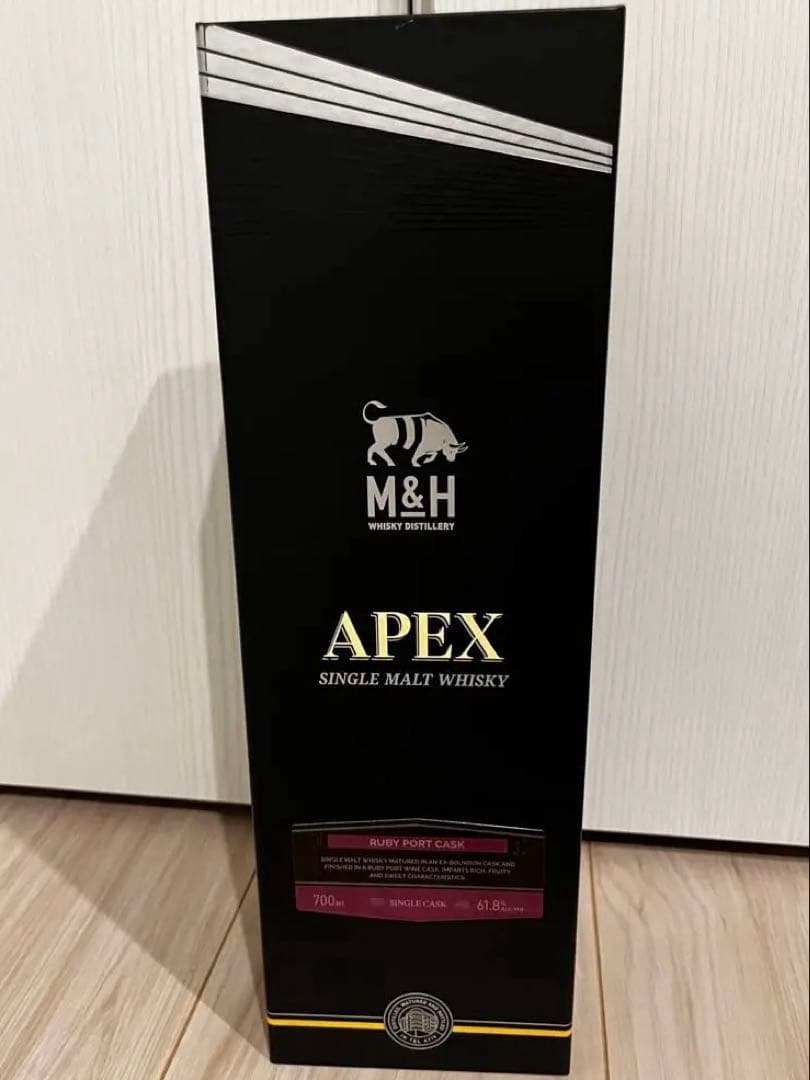 ウイスキー M&H APEX SINGLE CASK RUBY PORT CASK