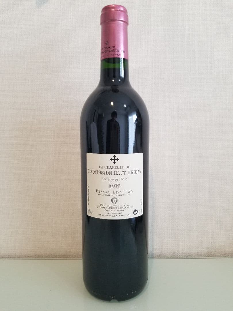 赤ワイン　ラ・シャペル・ドゥ・ラ・ミッション・オーブリオン2010