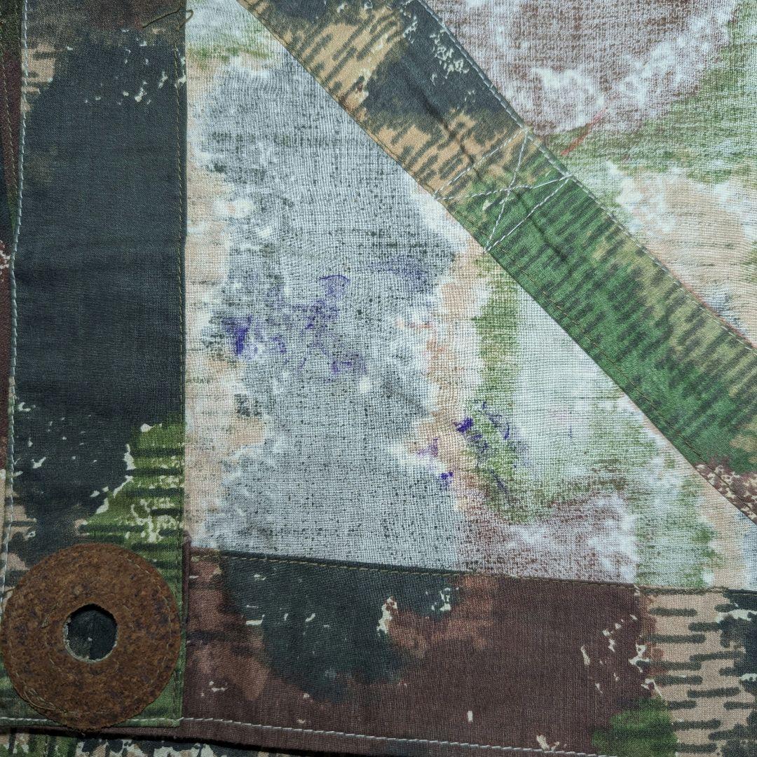 [チェコ軍] 50s チェコスロバキア軍 軍幕 テント キャンプ 実物 タープ