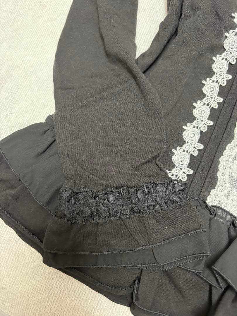 希少axes femme ビッグリボン　トップス　フリル　リズリサ姫系　タグ付き