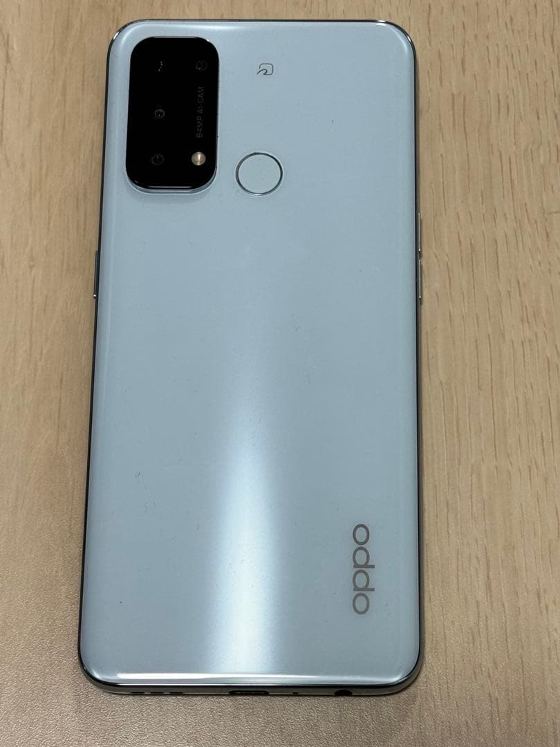[箱付き]OPPO Reno5 A アイスブルー スマホケースあり