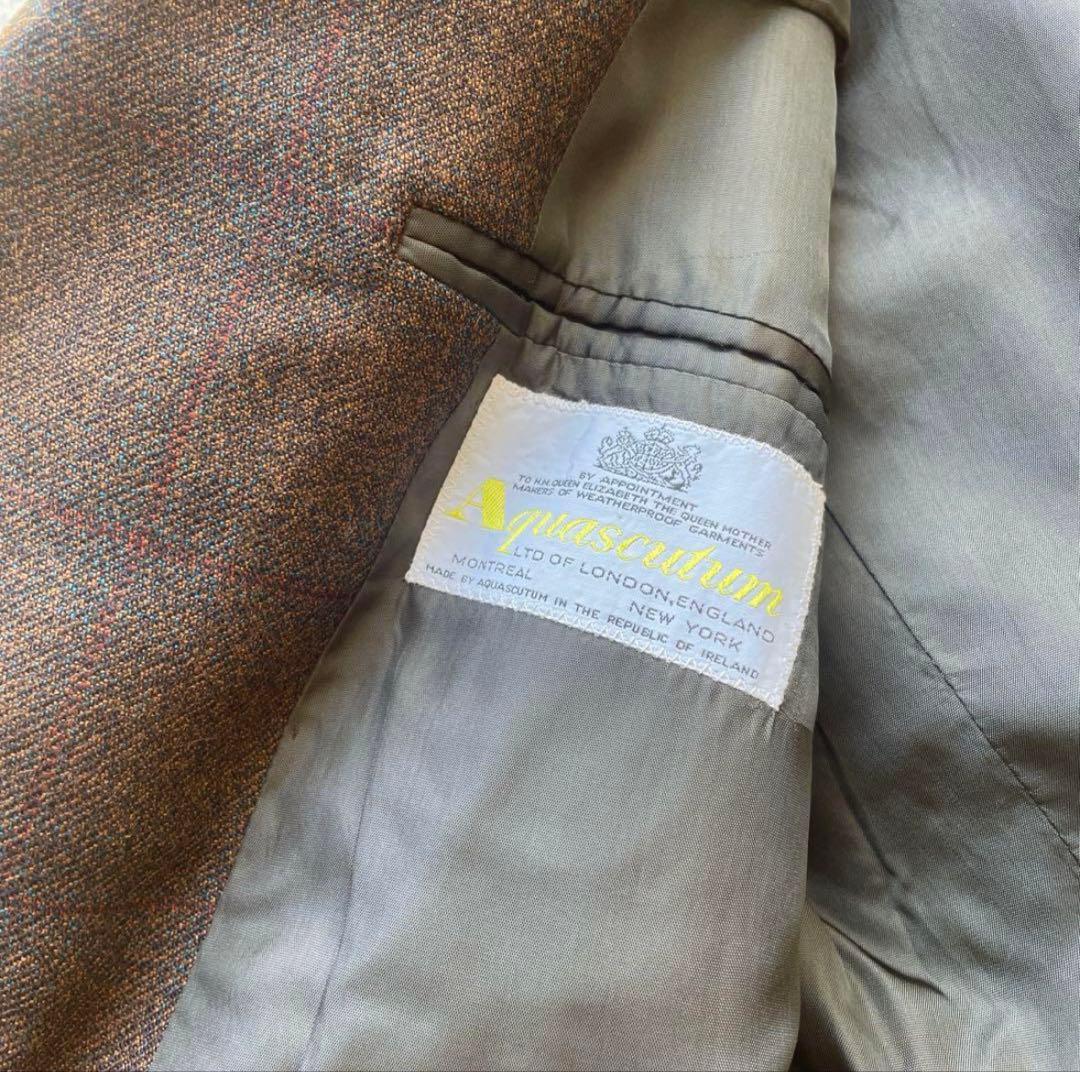 タ*カ様 70s vintage Aquascutum テーラードジャケット