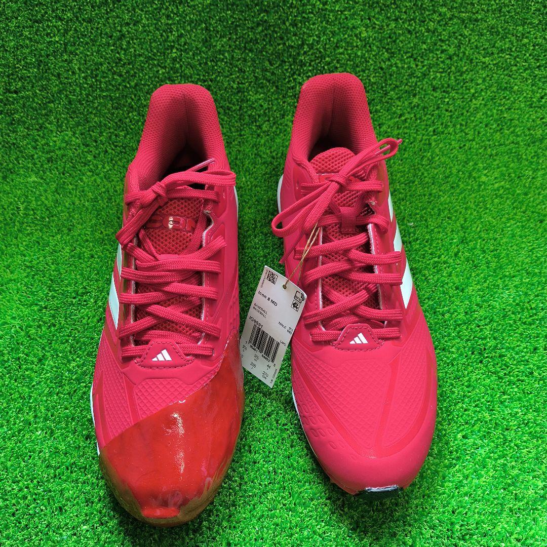 adidas 野球スパイク28cmレッド
