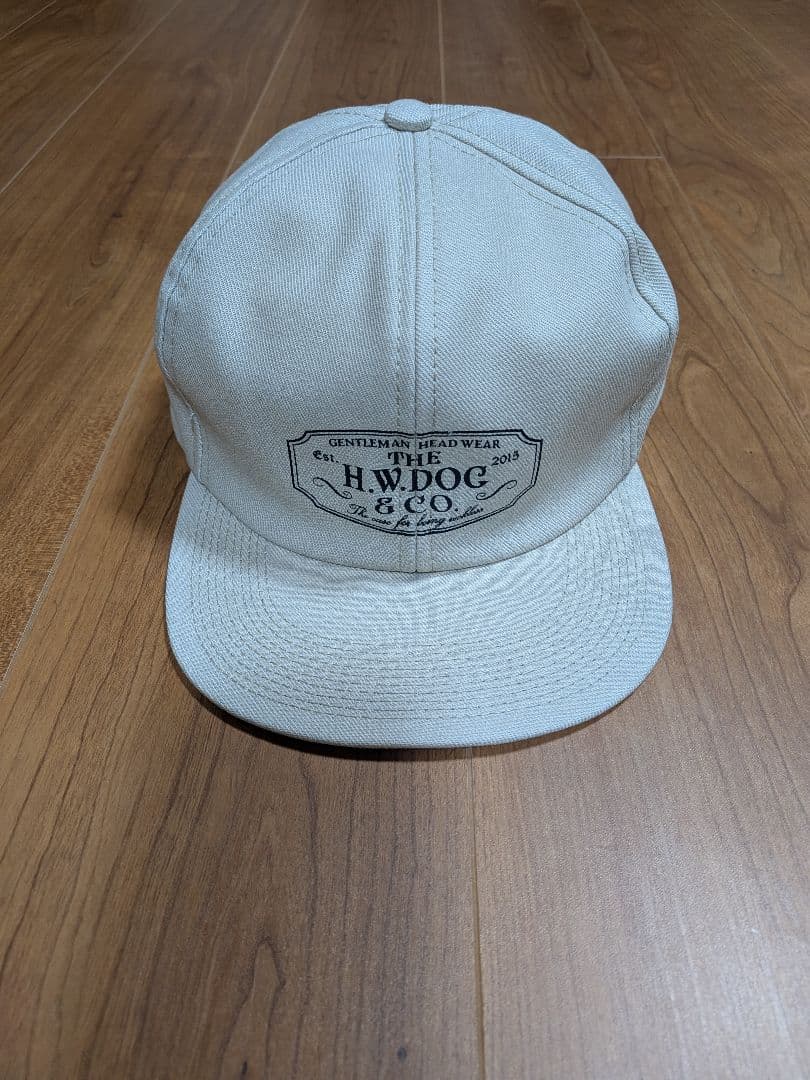 THE H.W.DOG＆CO. トラッカーキャップ ベージュ　40