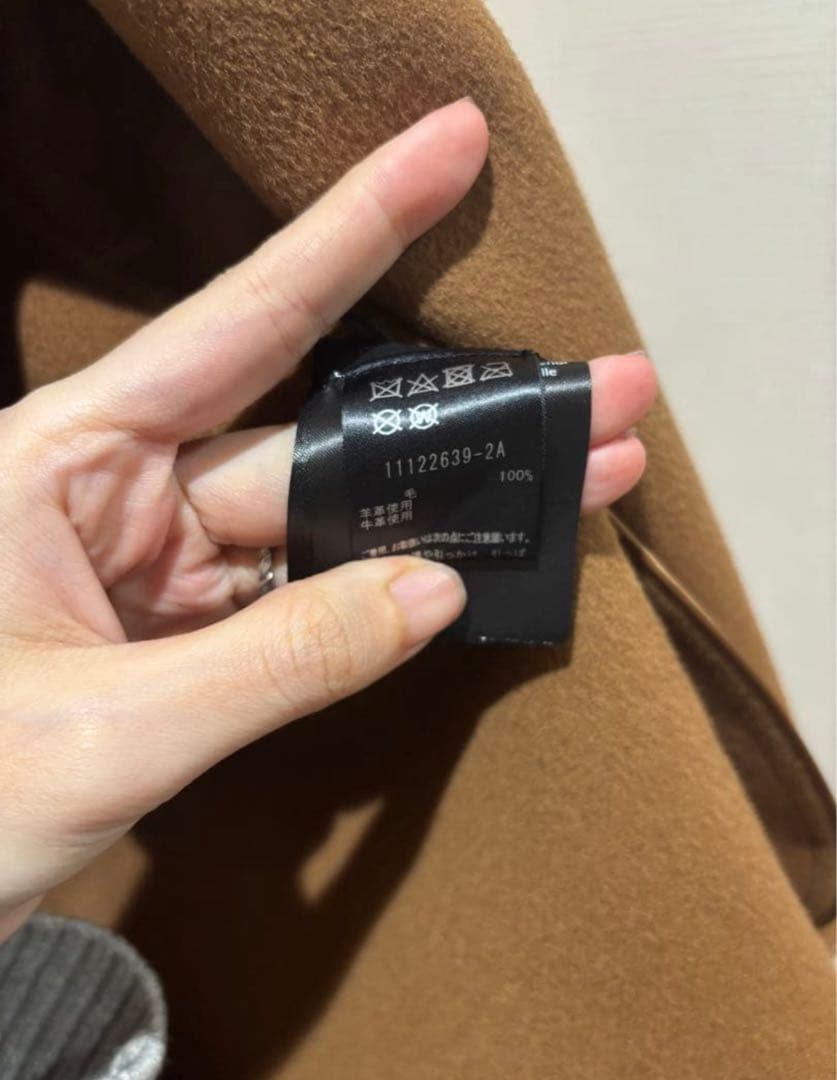 最終価格です⭐︎MACKAGE キャメル　メルトンコート