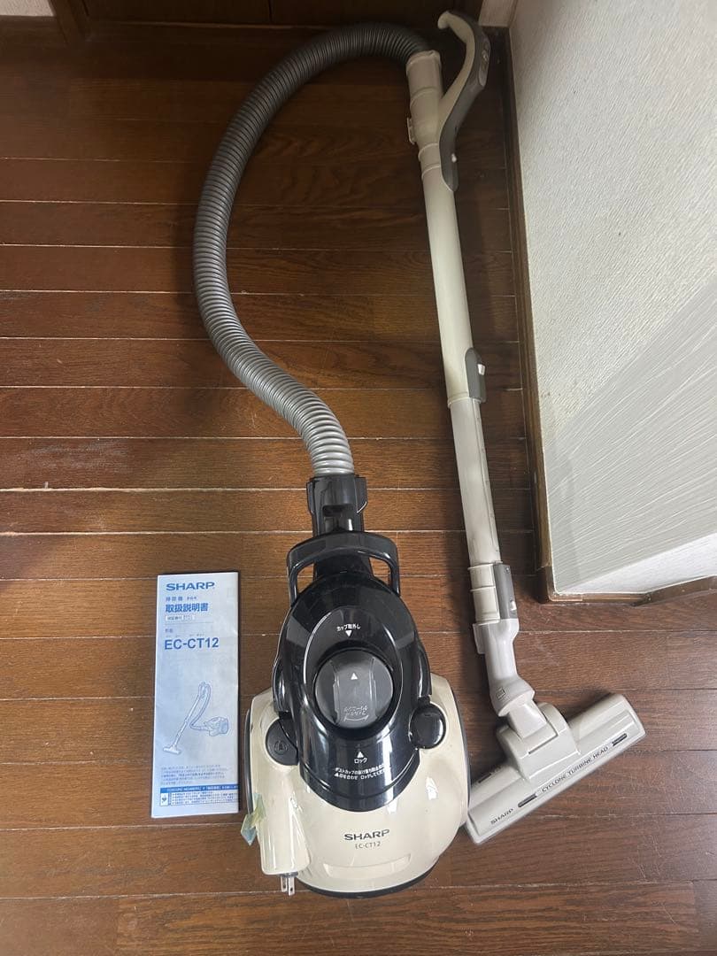SHARP EC-CT12-C サイクロン式掃除機　2021年製　説明書付属
