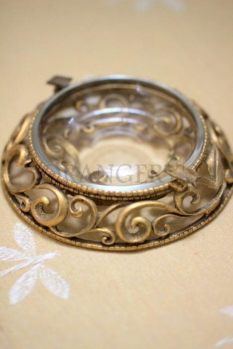 【リリィ様用】1950-1960年代ヴィンテージスクロール模様のアッシュトレィ