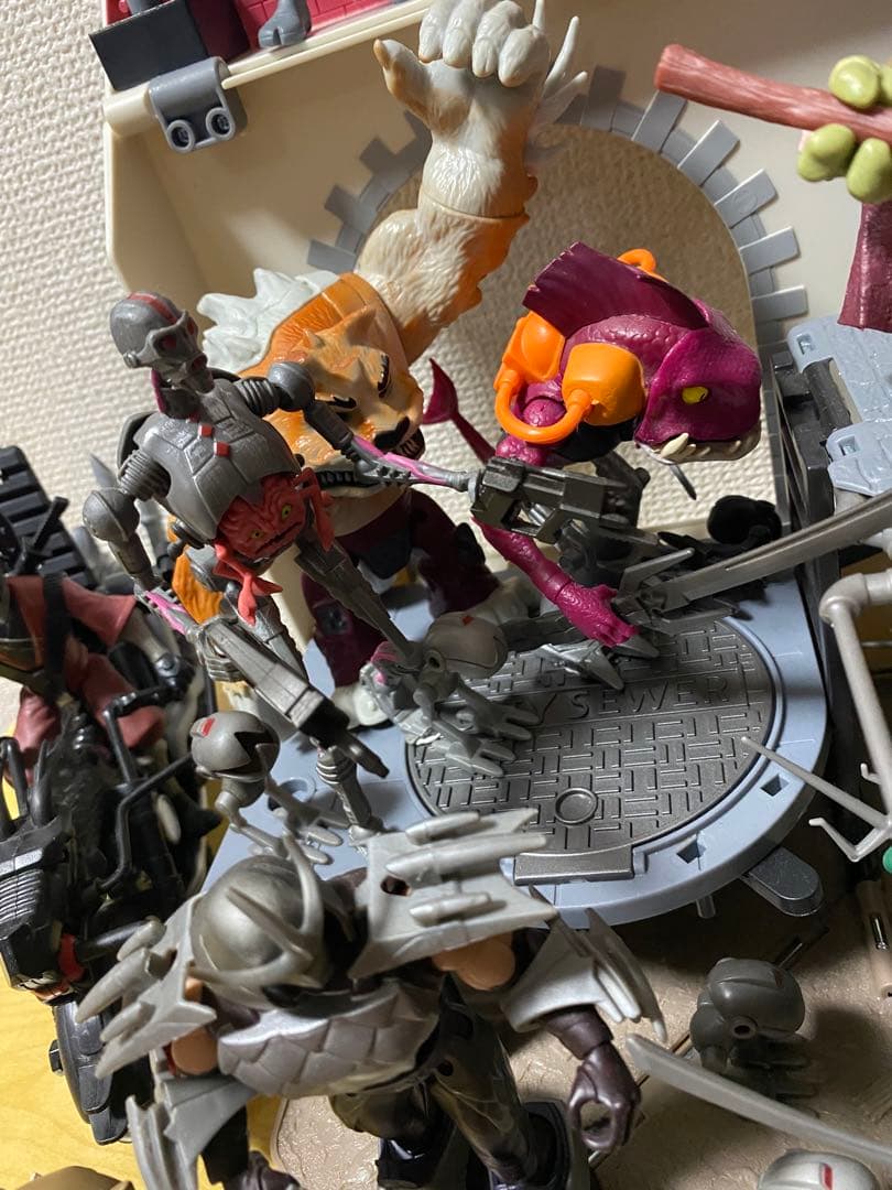 【最終価格】　ミュータントタートルズ　フィギュア　セット