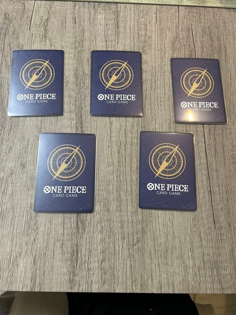 B*n様 ワンピース カードゲーム 5枚セット 五老星(ゴッドパック封入カード)