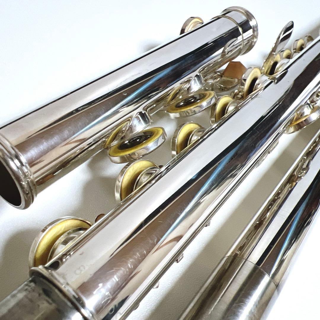 【美品】YAMAHA ヤマハ フルート　YFL211 YFL-211鏡面仕上げ