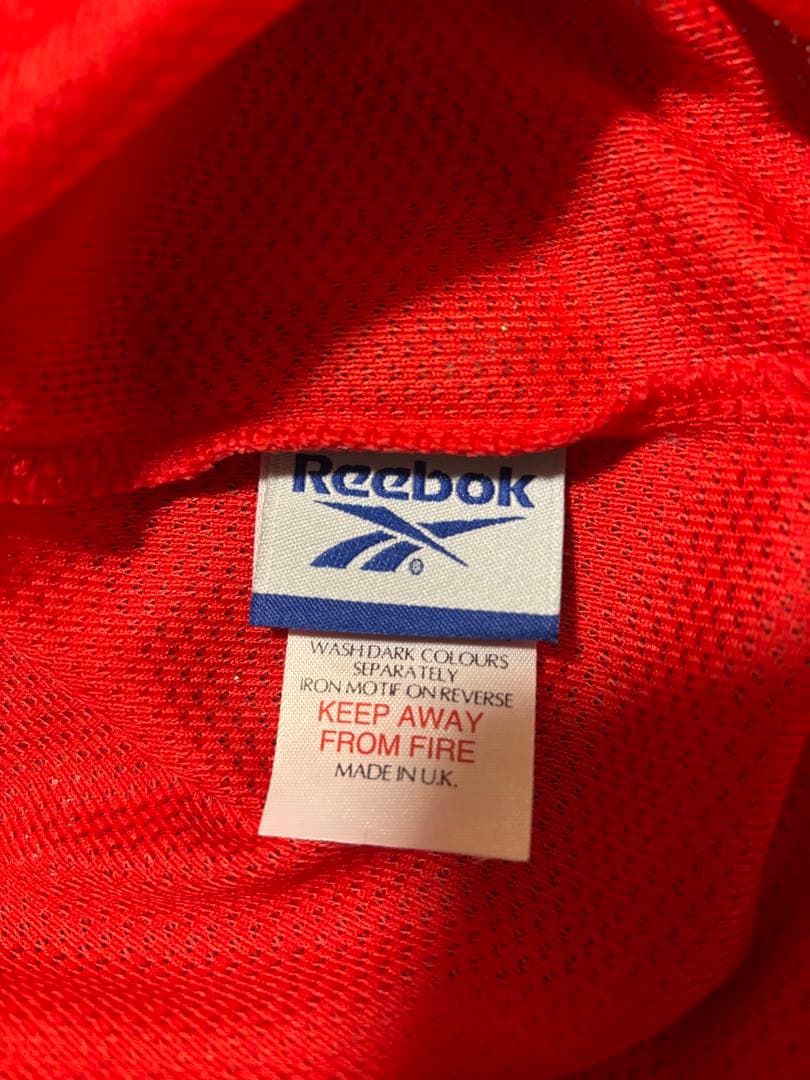 リバプールFC 半袖ユニホーム Reebok 34/36（S サイズ相当）
