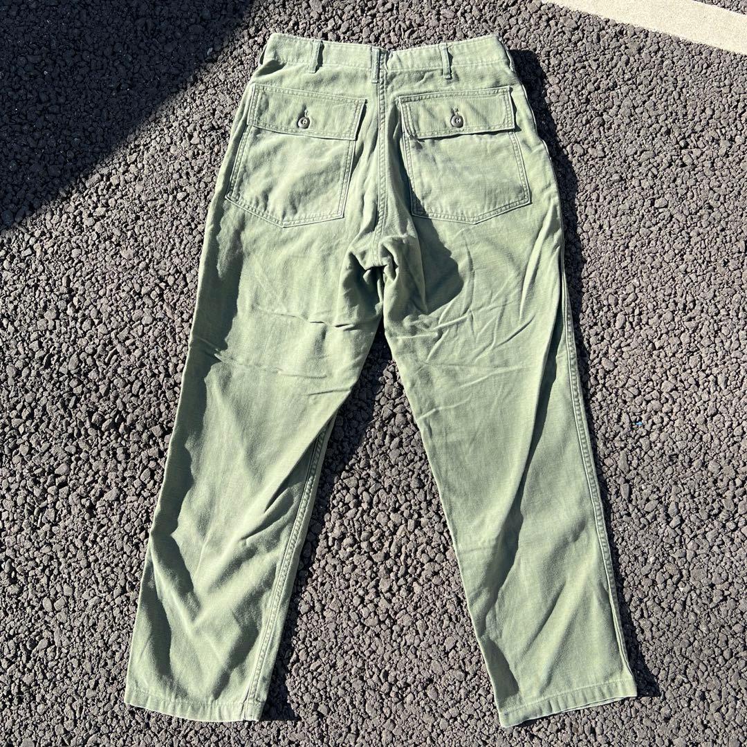 【60's】military ミリタリーベイカーパンツ　og107 32×31