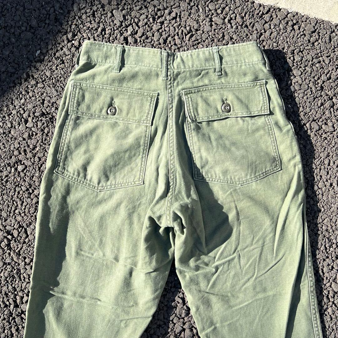 【60's】military ミリタリーベイカーパンツ　og107 32×31