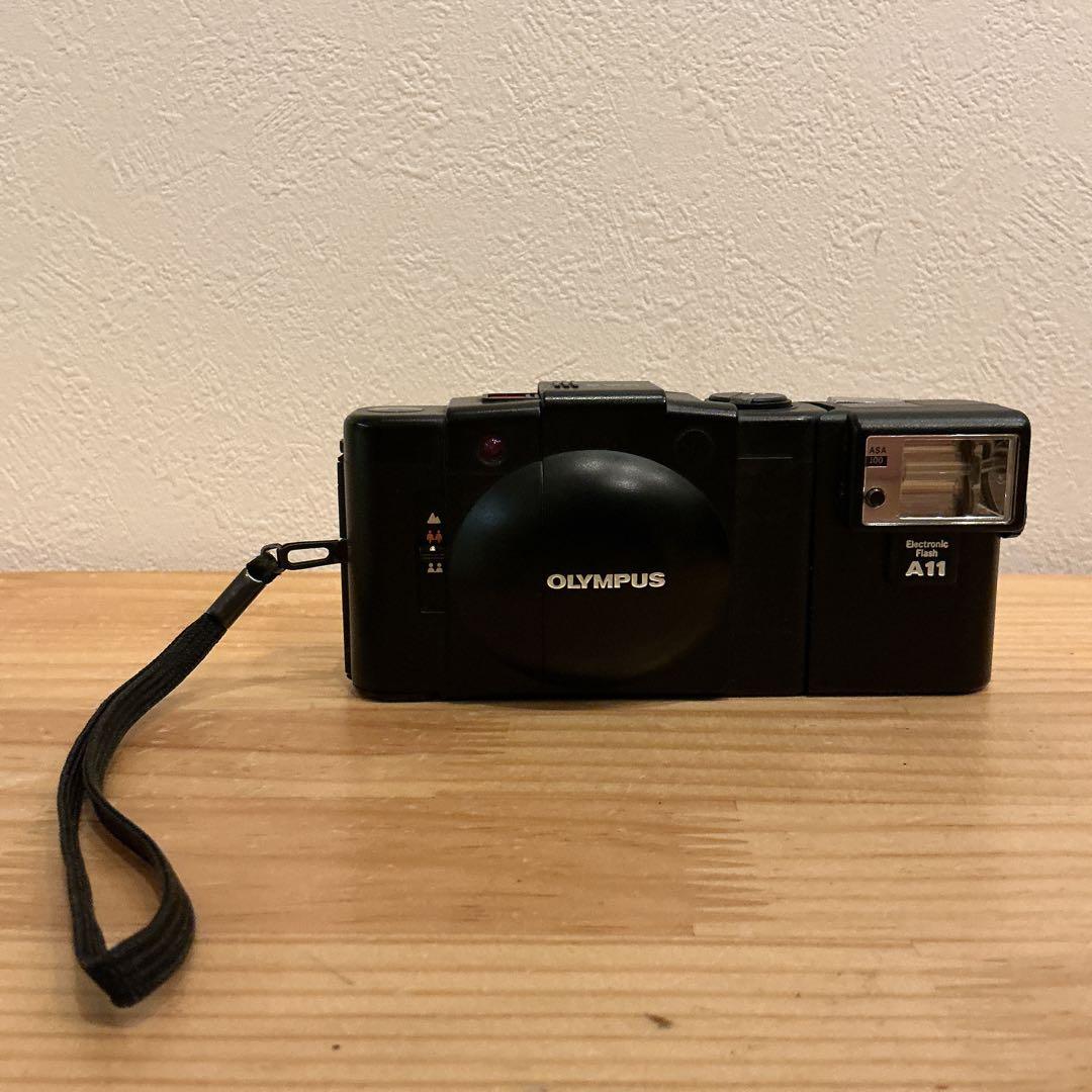 Olympus XA2＋ A11 フラッシュ付 コンパクトカメラ【動作確認済】