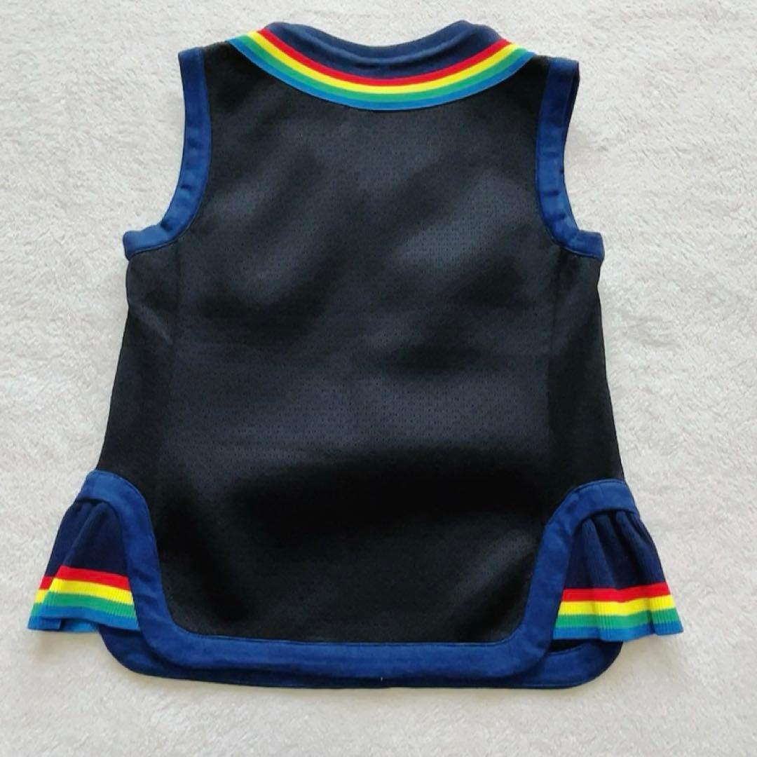 極美品　近年 マークアンドロナ セットアップ　レインボー　ベスト　スカート