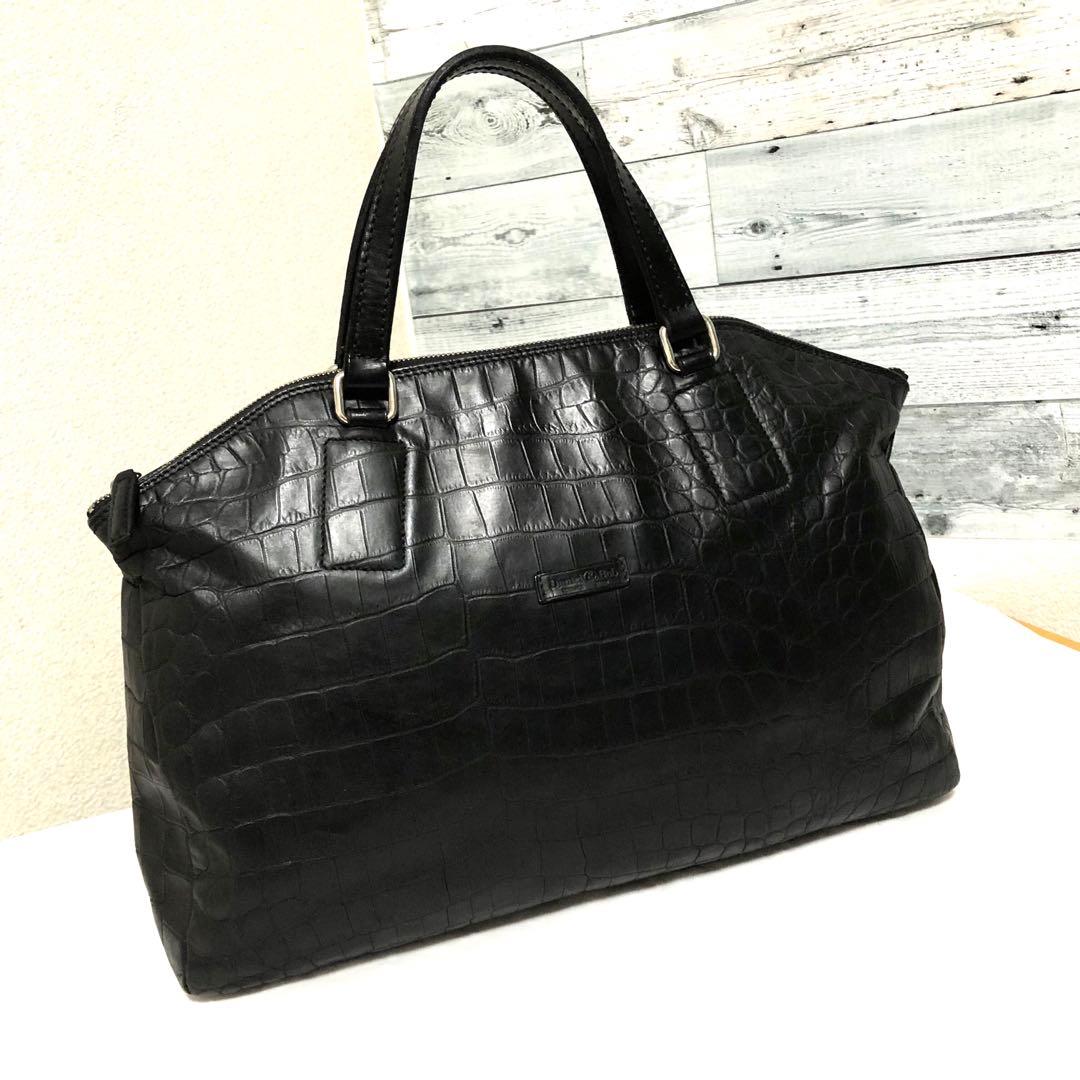 超美品✨ ダニエル&ボブ ノエミ トゥモローランド別注 クロコ 大容量 ブラック