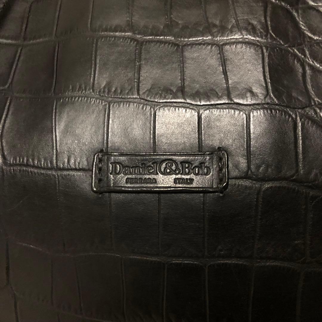 超美品✨ ダニエル&ボブ ノエミ トゥモローランド別注 クロコ 大容量 ブラック