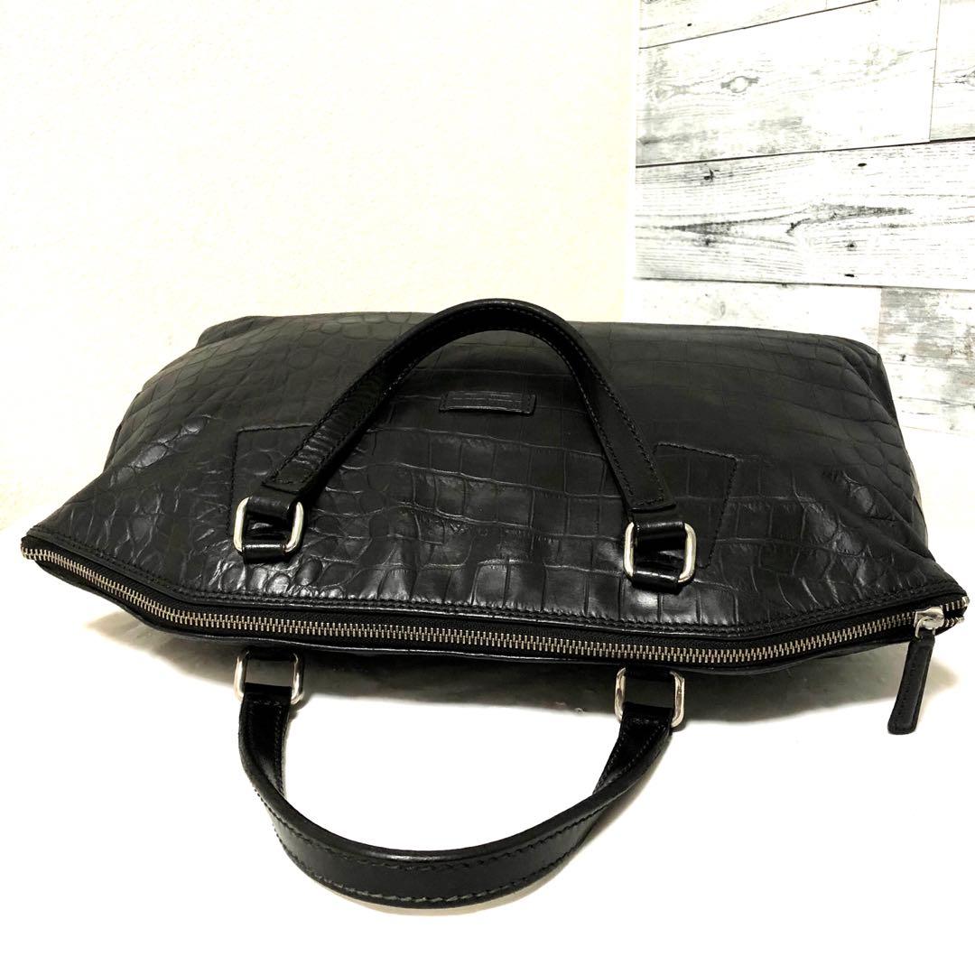 超美品✨ ダニエル&ボブ ノエミ トゥモローランド別注 クロコ 大容量 ブラック