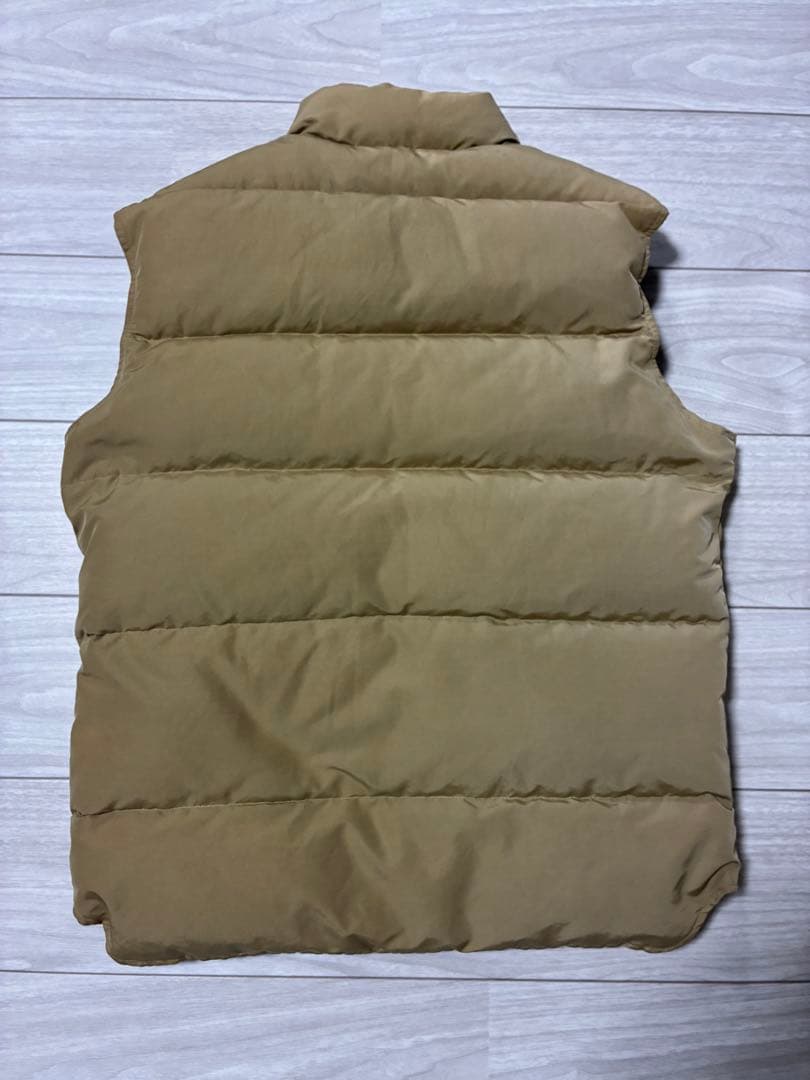 ウールリッチ　ダウンベスト ベージュ 80年代　ヴィンテージ　USA製