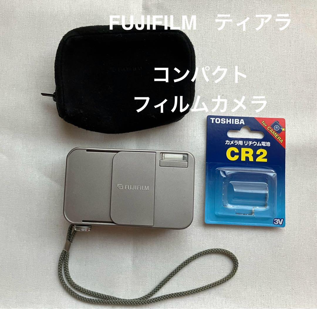 【美品】FUJIFILM cardia mini TIARA (新品 電池つき)