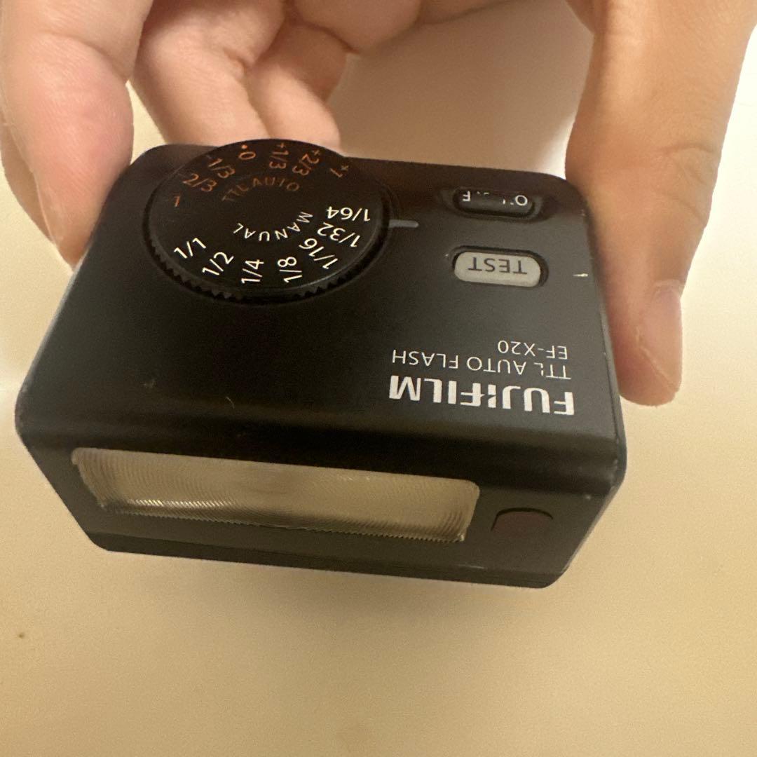 FUJIFILM EF-X20 オートフラッシュ. ジャンク