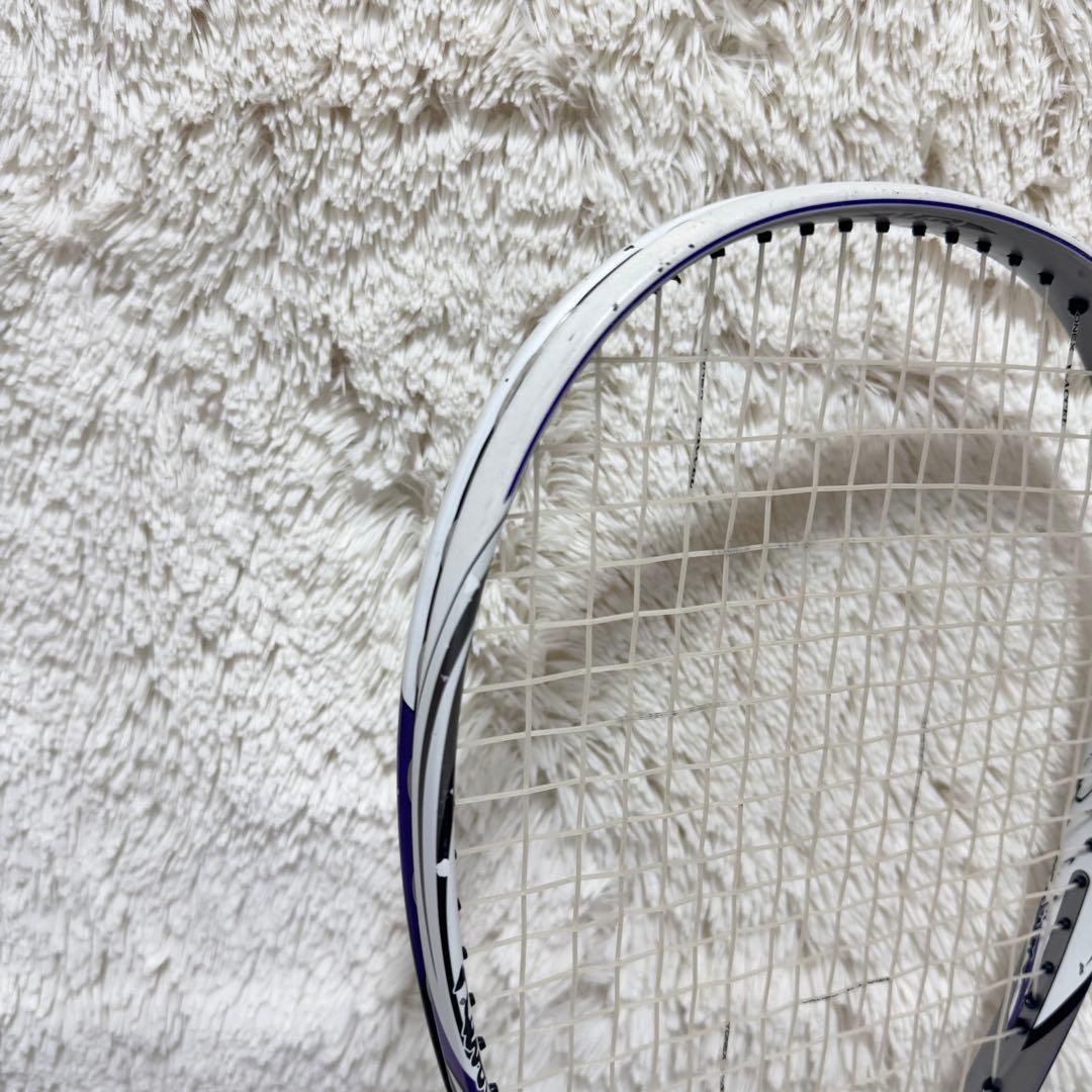 ナノフォース　8v ソフトテニス　ラケット　レボ　パープル
