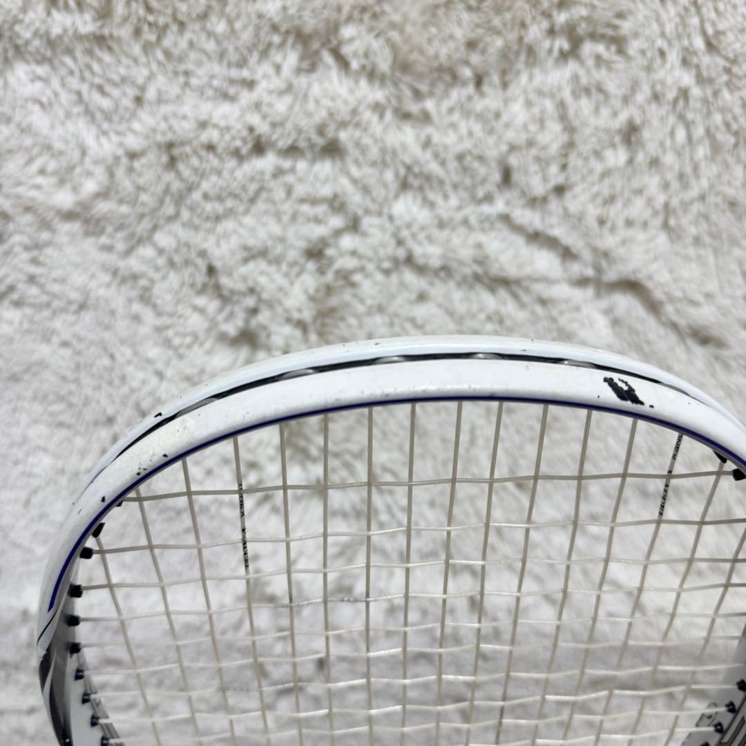 ナノフォース　8v ソフトテニス　ラケット　レボ　パープル