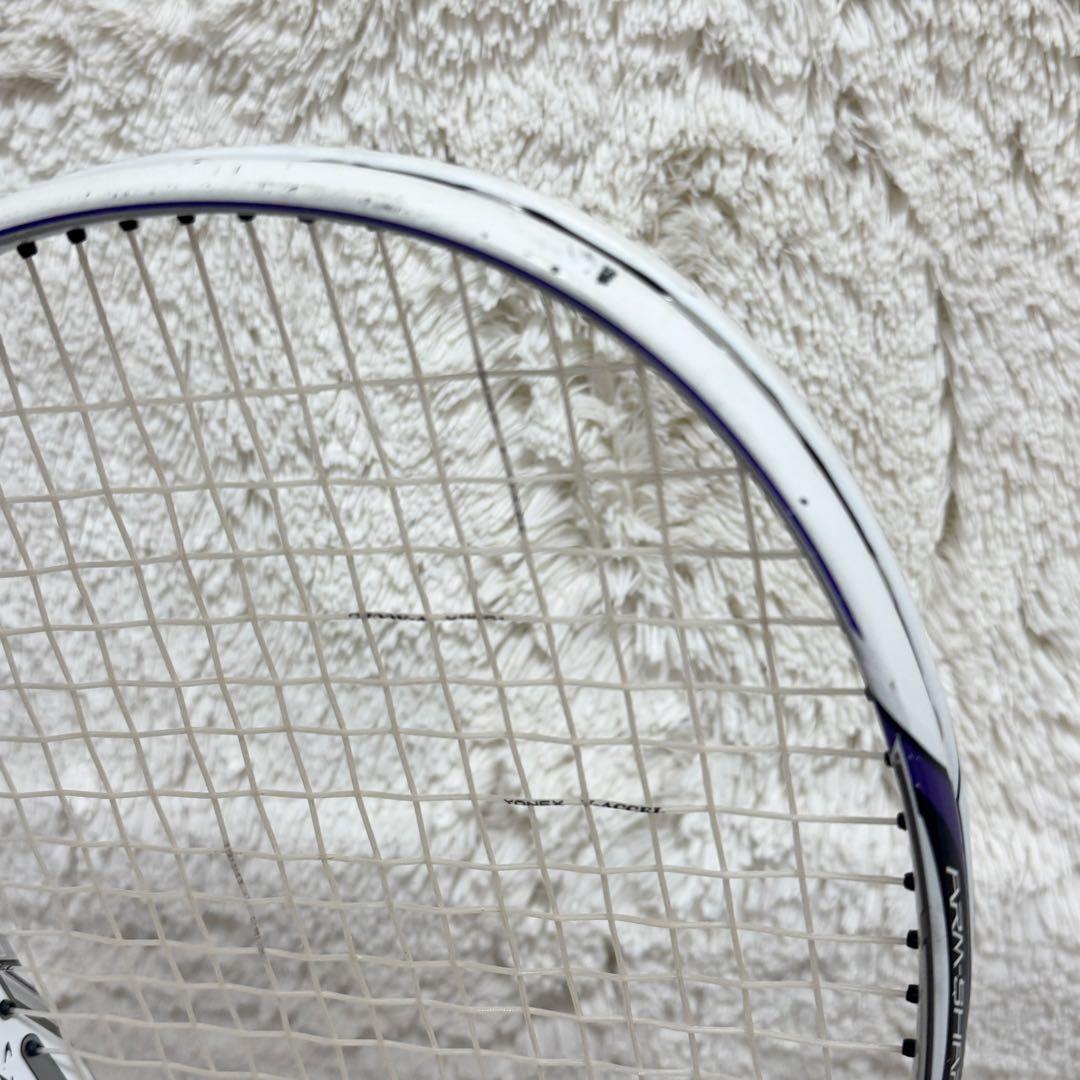 ナノフォース　8v ソフトテニス　ラケット　レボ　パープル