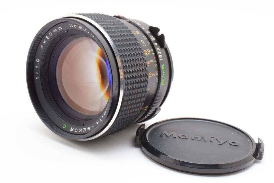 ★極上品★ MAMIYA-SEKOR C 80mm F1.9 中判 単焦点レンズ