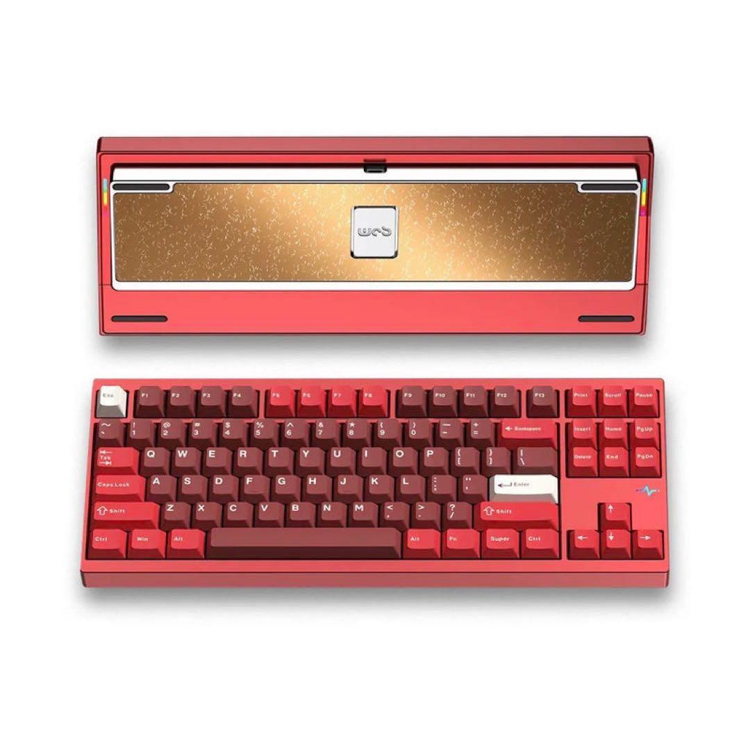 【新品未開封】WOBKEY Crush80 Pro Keyboard レッド